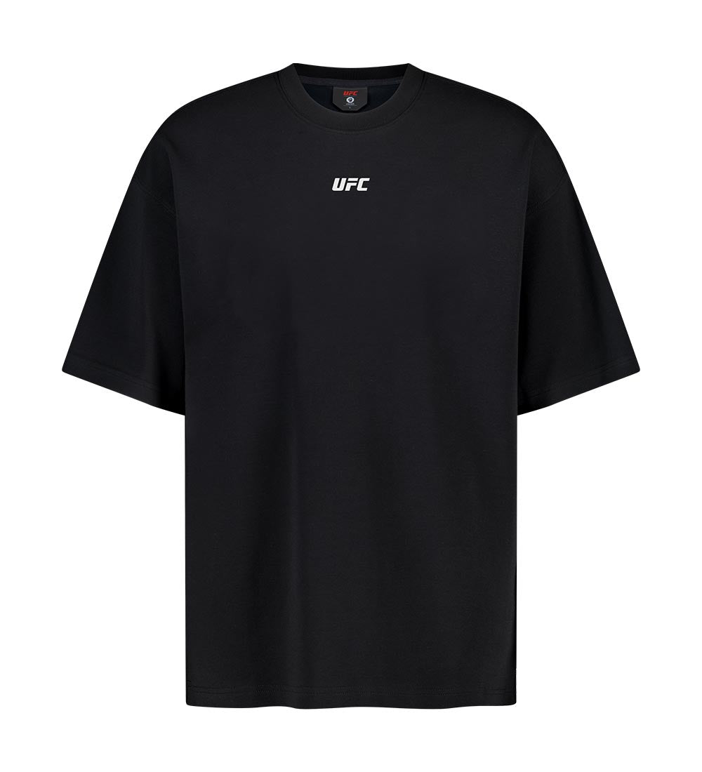 UFC Keep Going Relaxed Fit Short-Sleeve T-Shirt, Black