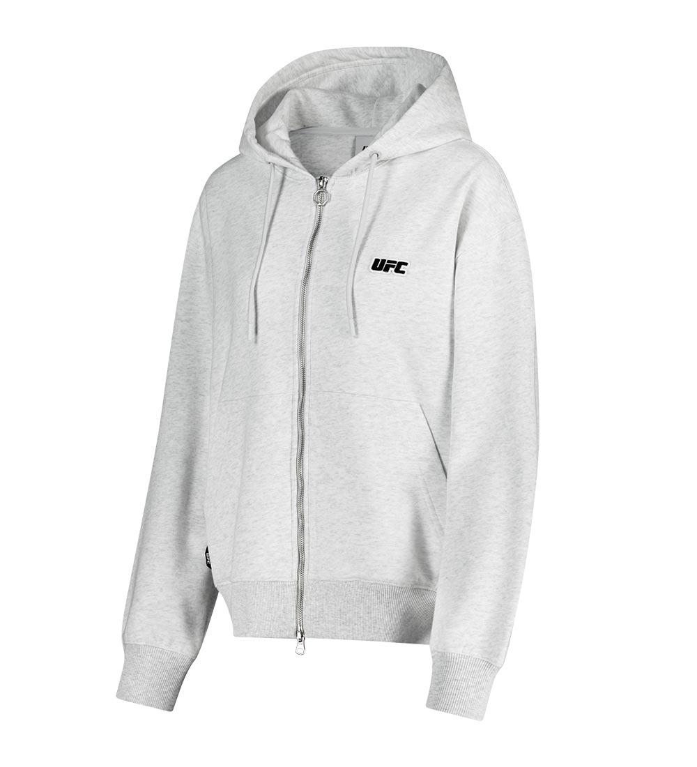 UFC Basic Hoodie, Relaxed Fit, Heather Gray