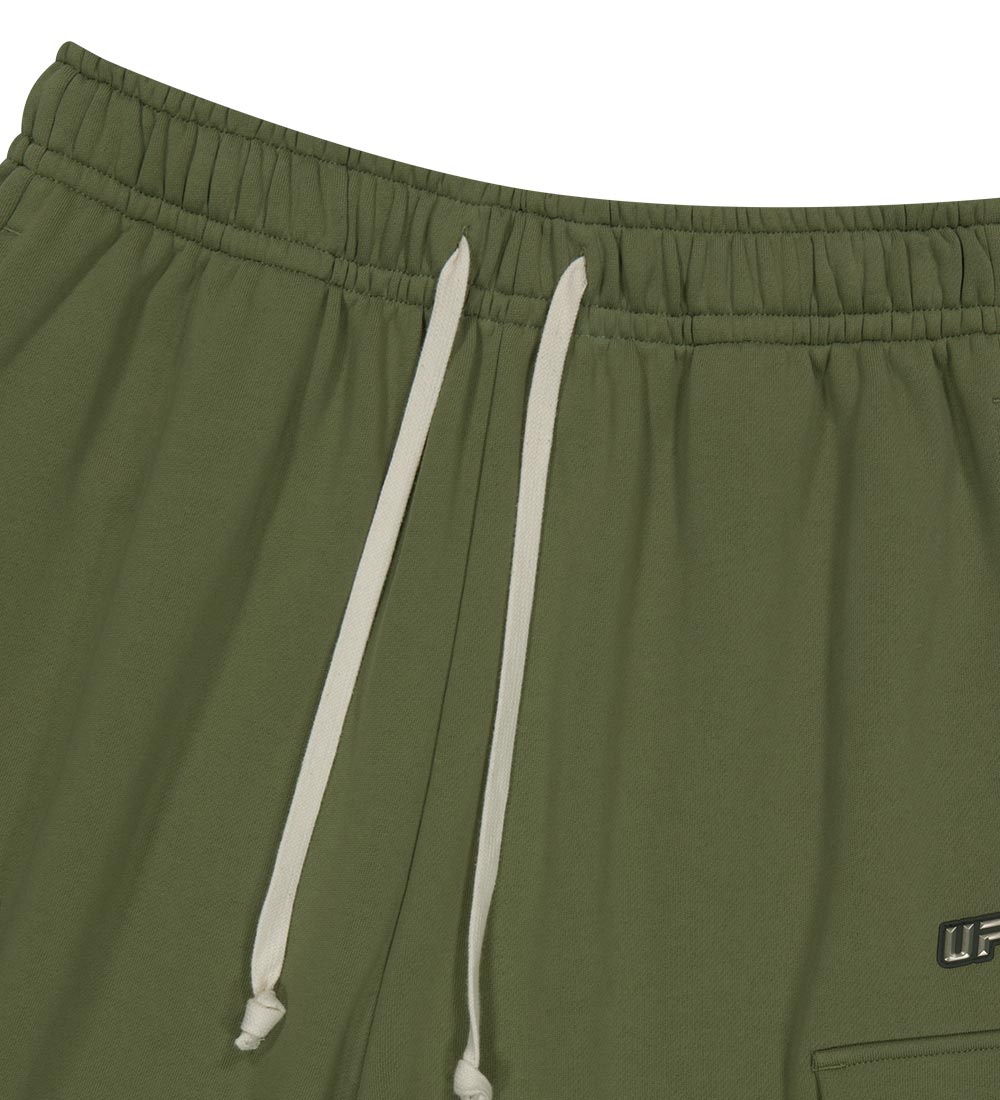 UFC Cargo-Style Bermuda Shorts for Training, Khaki