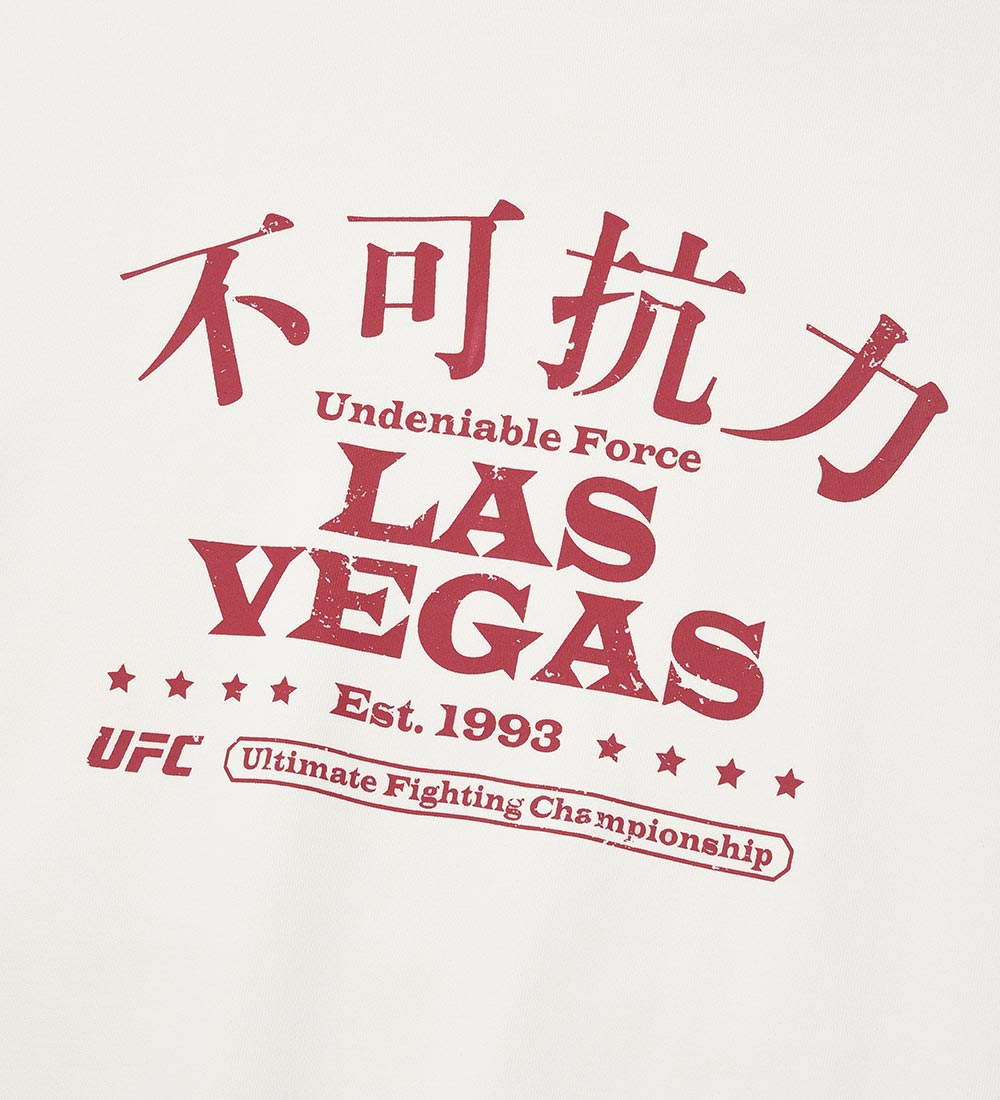UFC Force Majeure Oversized Hoodie Off-White