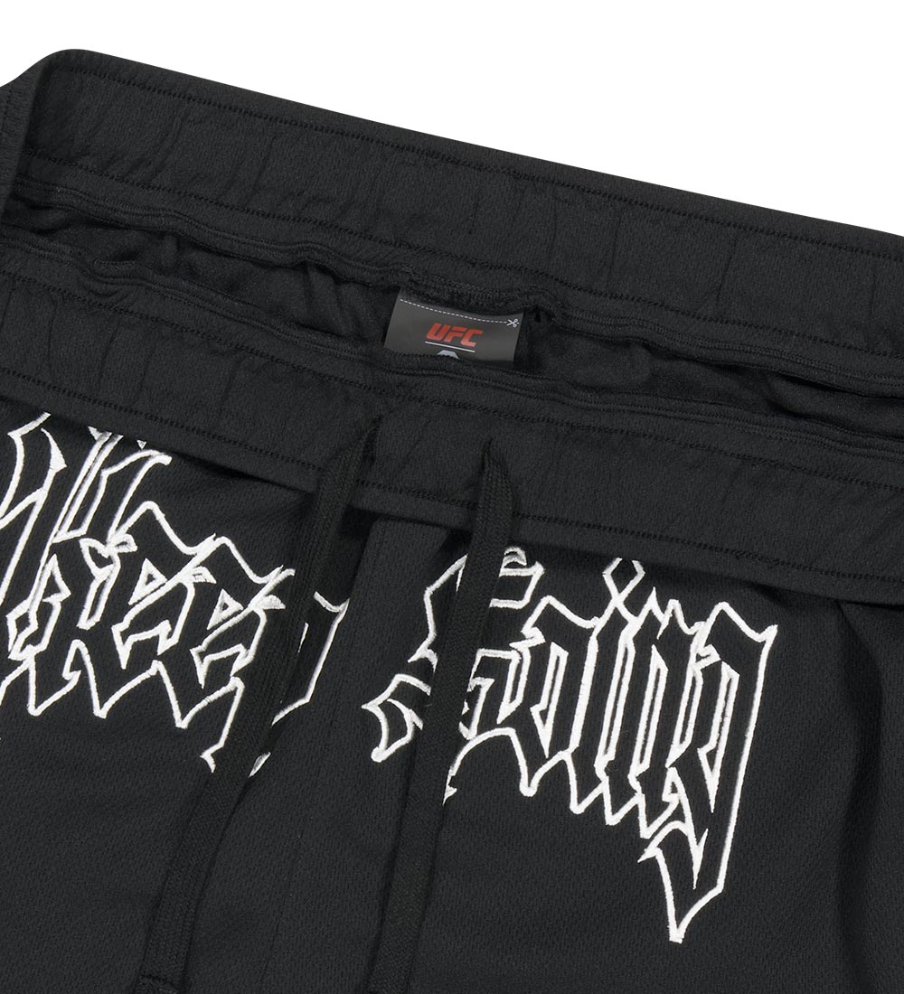 UFC Keep Going Relaxed Fit Shorts, Black