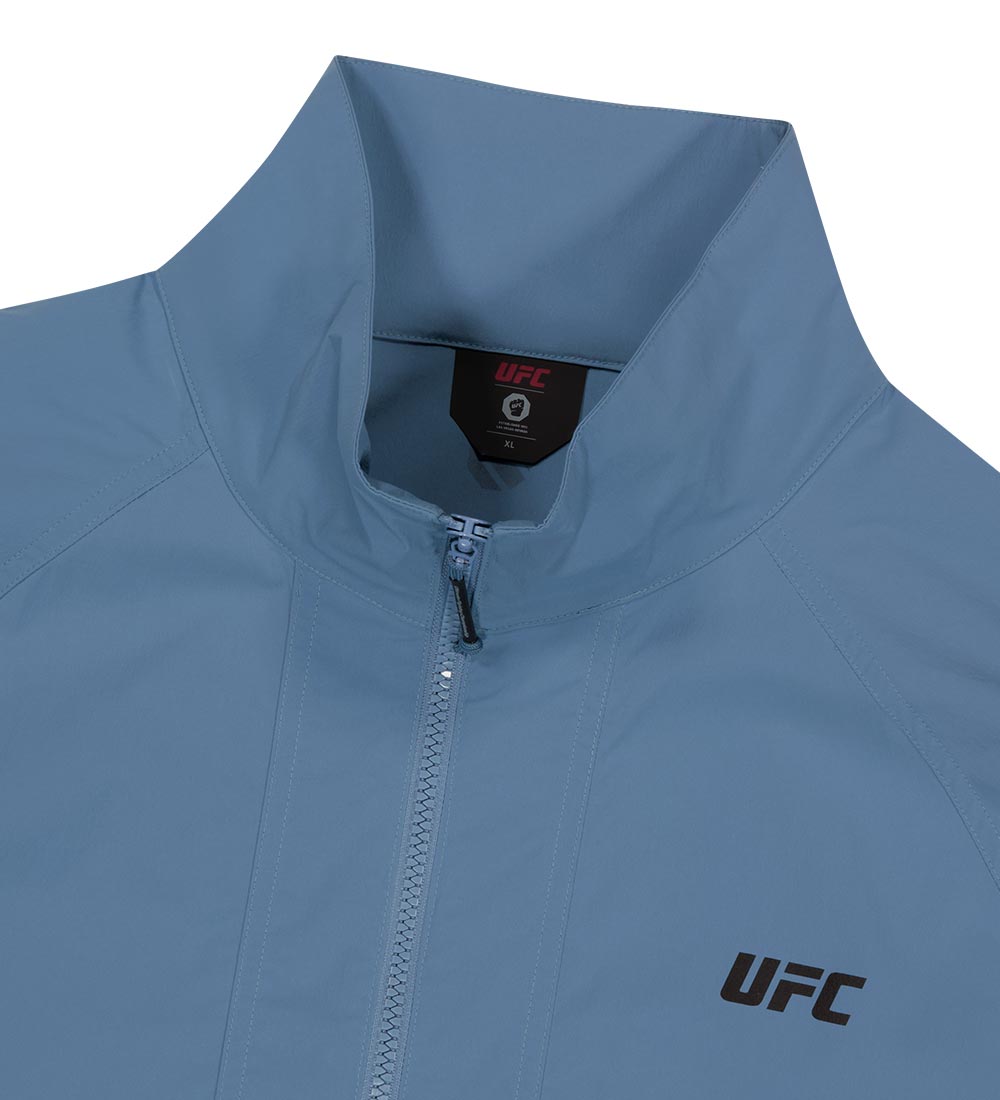 UFC Basic Oversized Short-Sleeve Anorak Jacket, Dark Blue