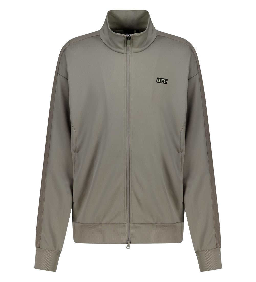 UFC Prime Relax Fit Training Jacket, Ash Khaki