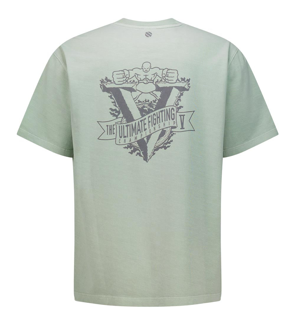 UFC Ultiman Relax Fit Short-Sleeve T-Shirt, Light Gray