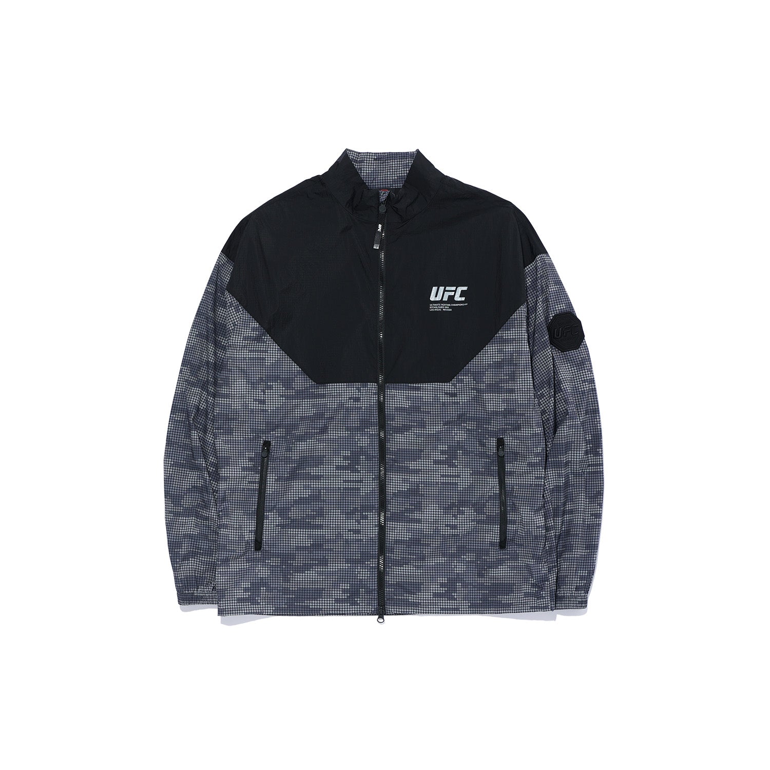 UFC Digital Camo Jacket, Gray