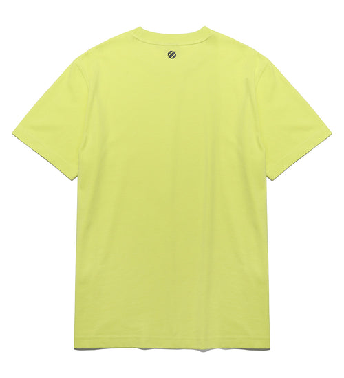 UFC Active Small Logo Relaxed-Fit Short-Sleeve T-Shirt, Neon Yellow