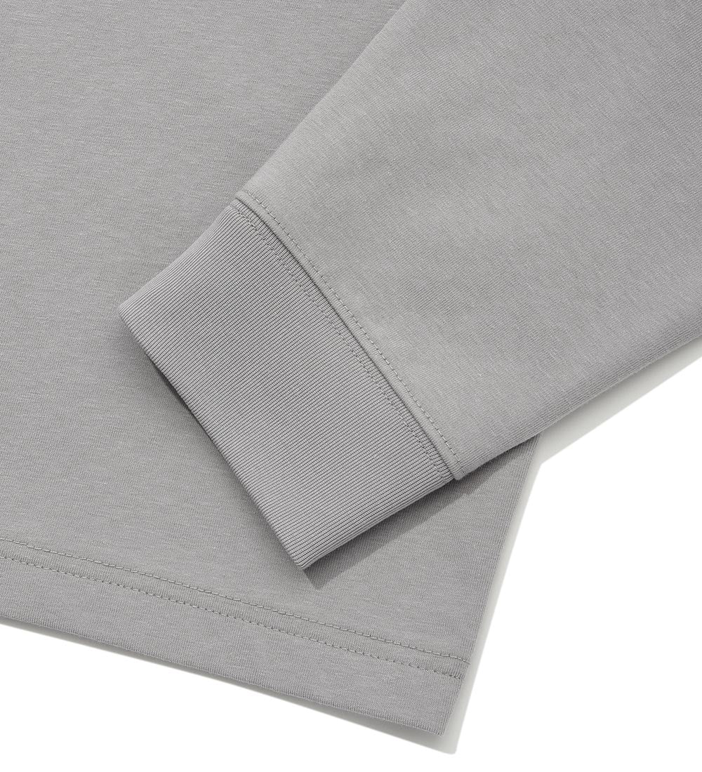 UFC Pride Oversized Long-Sleeve T-Shirt, Gray