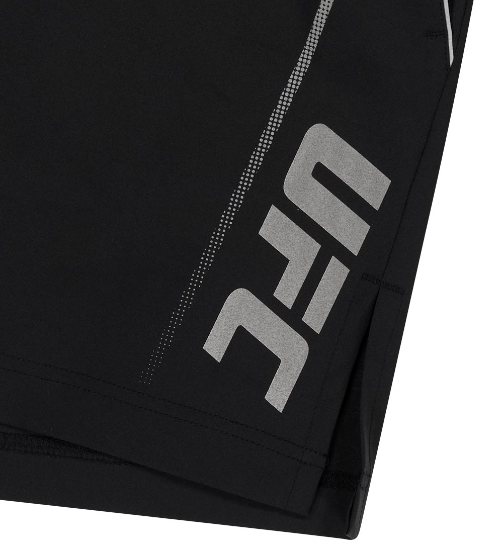 UFC Rush Relaxed Fit Shorts, 5 Inches, Black