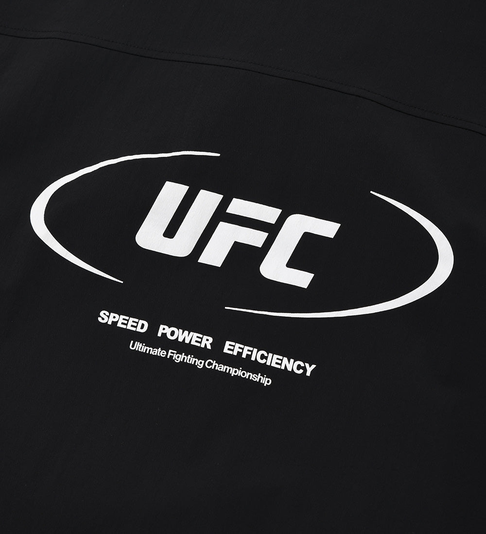 UFC Active RelaxFit Short-Sleeve Anorak Jacket, Black