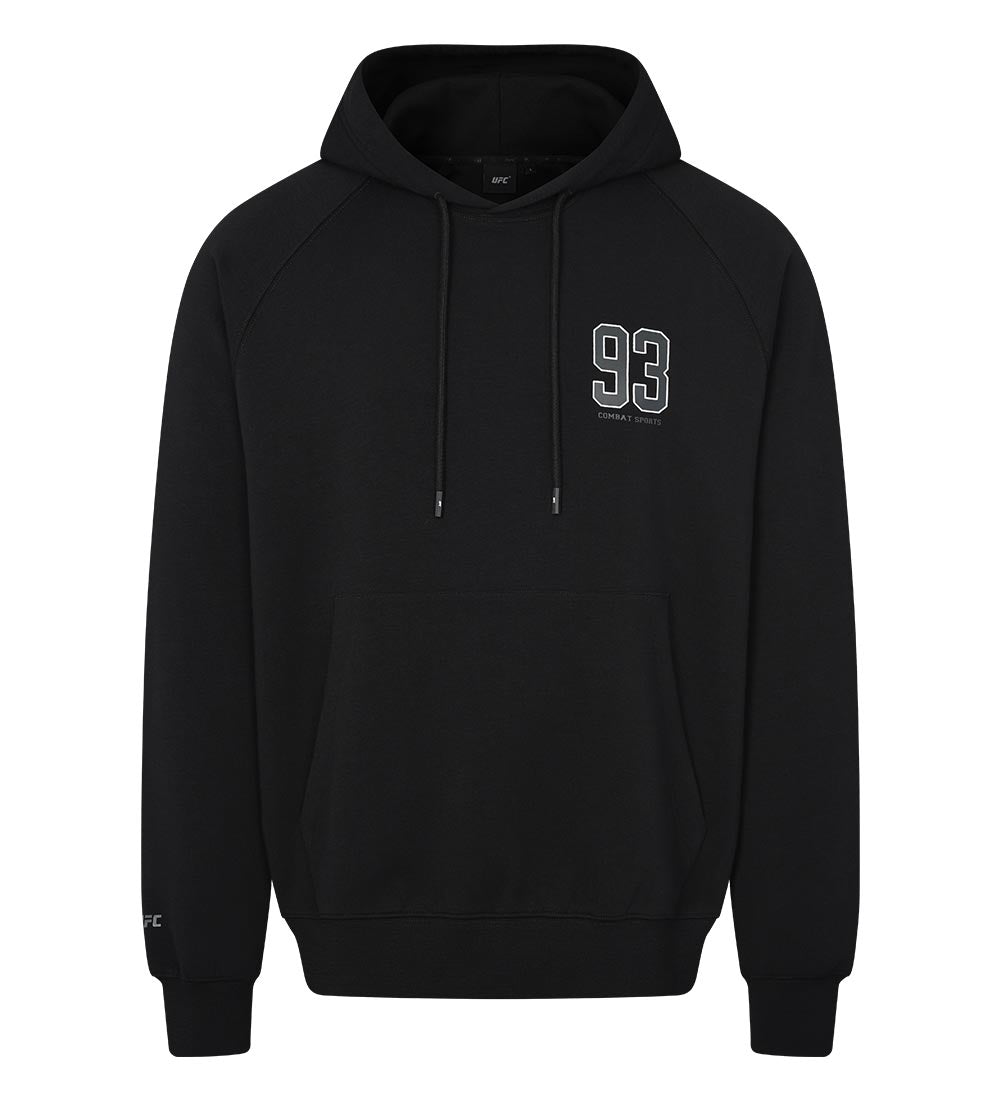 UFC Gym Wear 93 MegaFit Hoodie، أسود