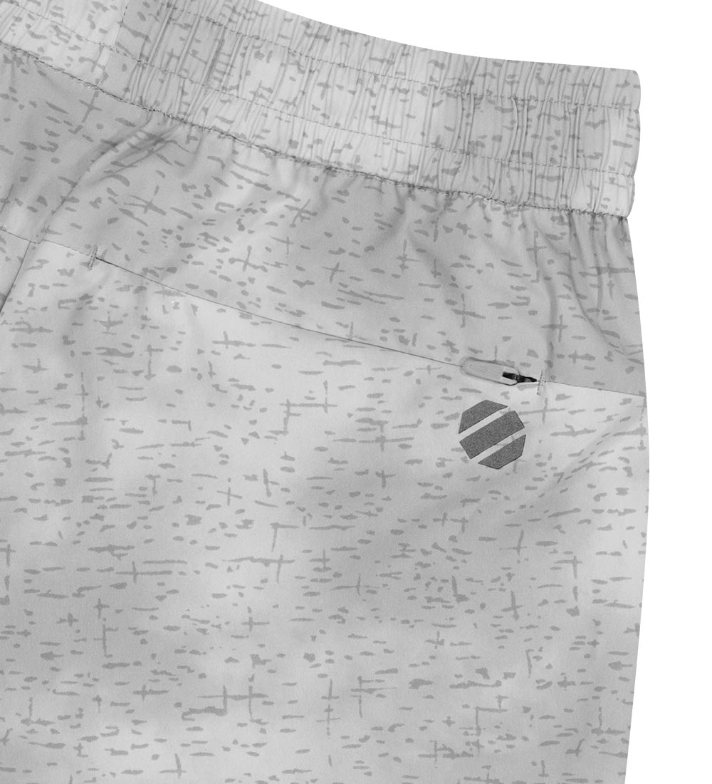 UFC Zero 100 Relax Fit Reflective Shorts, Gray