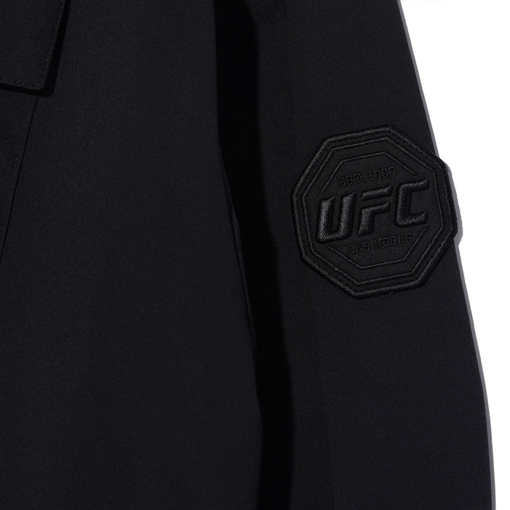 سويت شيرت UFC UT منسوج بجيب، أسود
