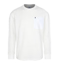 UFC Challenger Relaxed Fit Waffle Long-Sleeve T-Shirt, Ivory