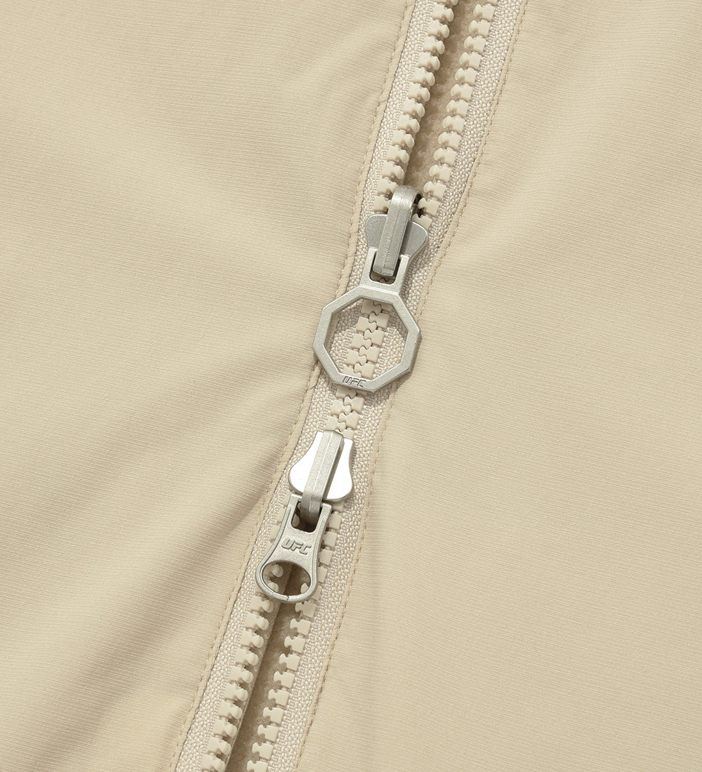 UFC Polartec Relax Fit Reversible Fleece Jacket, Beige