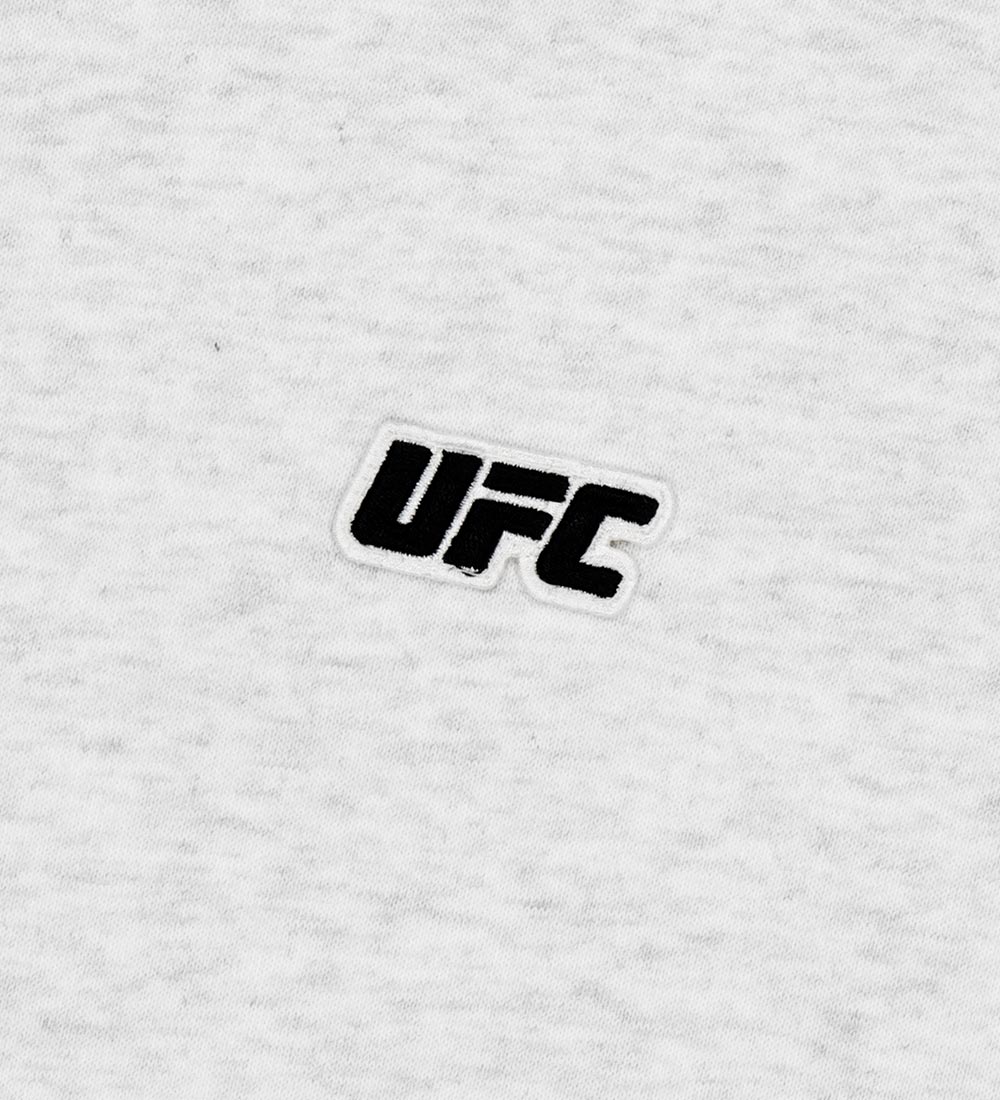 UFC Basic Hoodie, Relaxed Fit, Heather Gray