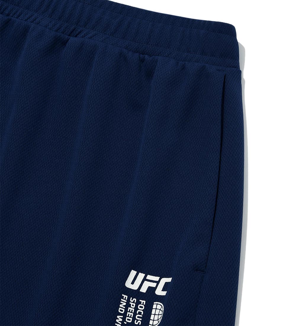 UFC Mesh Relaxed-Fit Shorts, 5 Inches, Navy