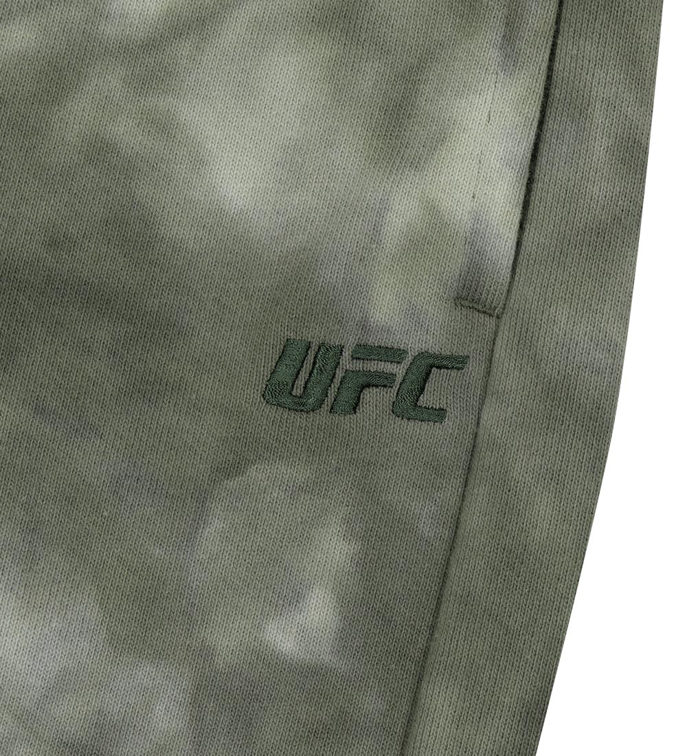 UFC Gymwear Shorts with a Dyed-In Effect, Khaki