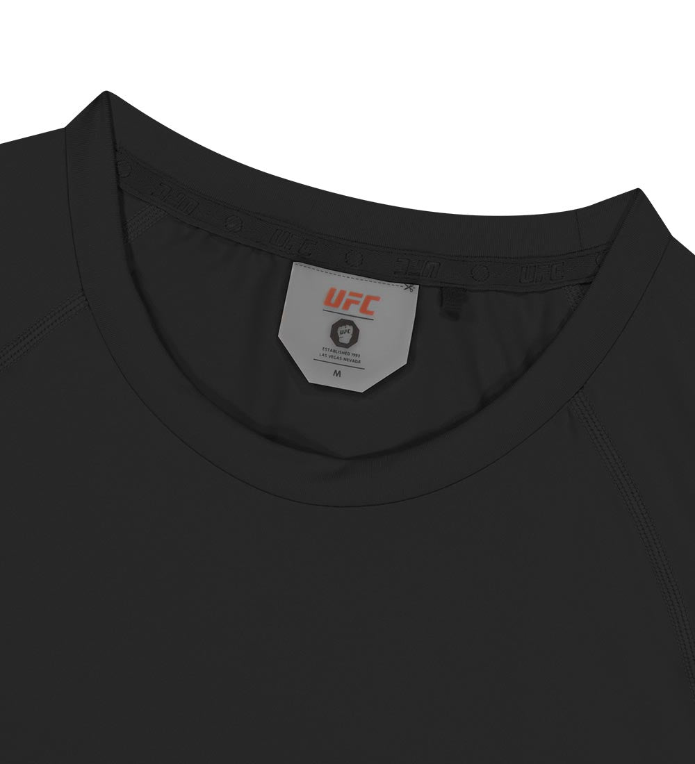 UFC Groove Slim-Fit Long-Sleeve T-Shirt, Black