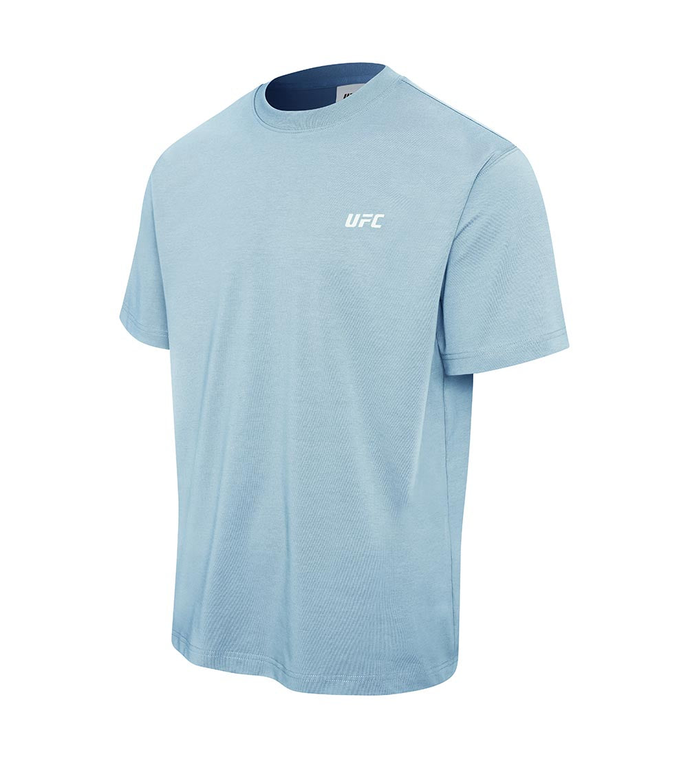 UFC Sorona Relaxed-Fit Short-Sleeve T-Shirt, Light Blue