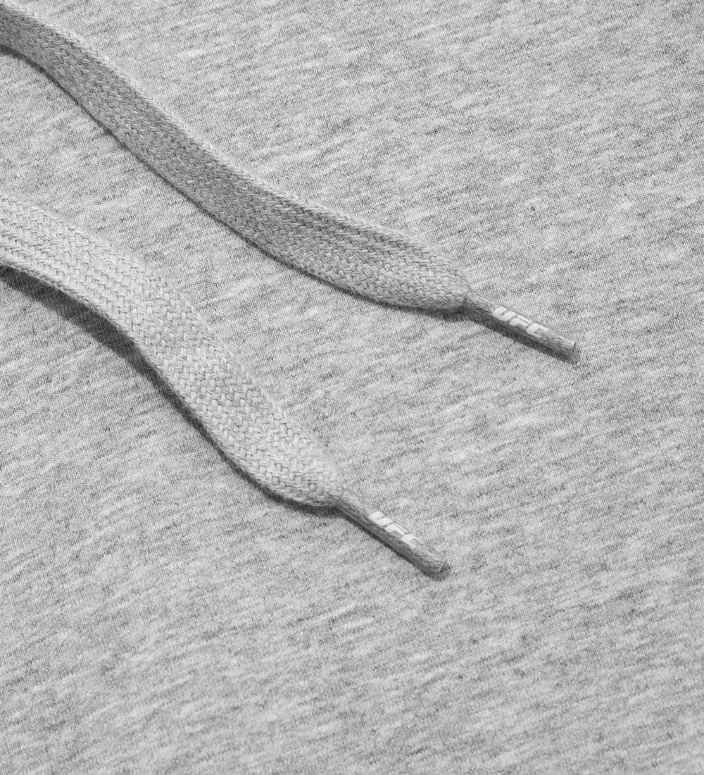 UFC Cozy Relaxed-Fit Hoodie, Melange Gray
