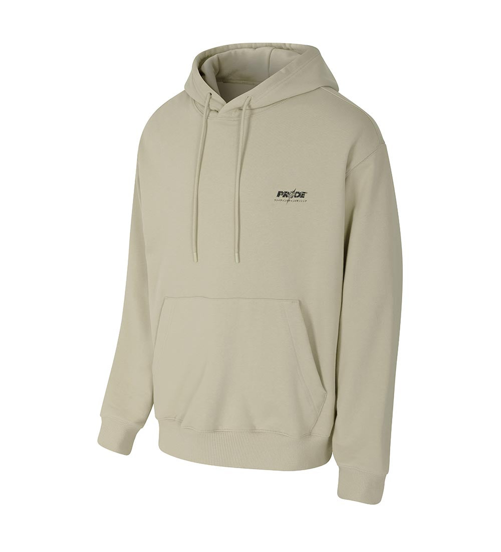 UFC Pride Relaxed Fit Hoodie, Tan