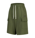 UFC Cargo-Style Bermuda Shorts for Training, Khaki