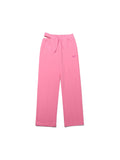 UFC Basic Wide-Leg Pants with Slits, Pink
