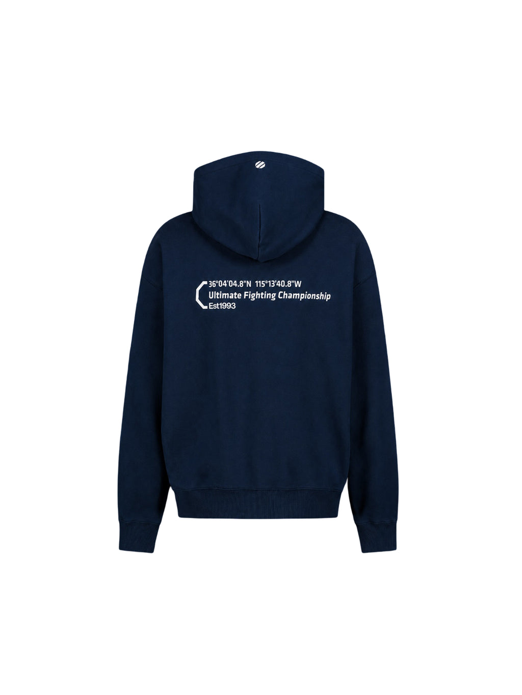 UFC Basic Relaxed Fit Hoodie, Dark Blue
