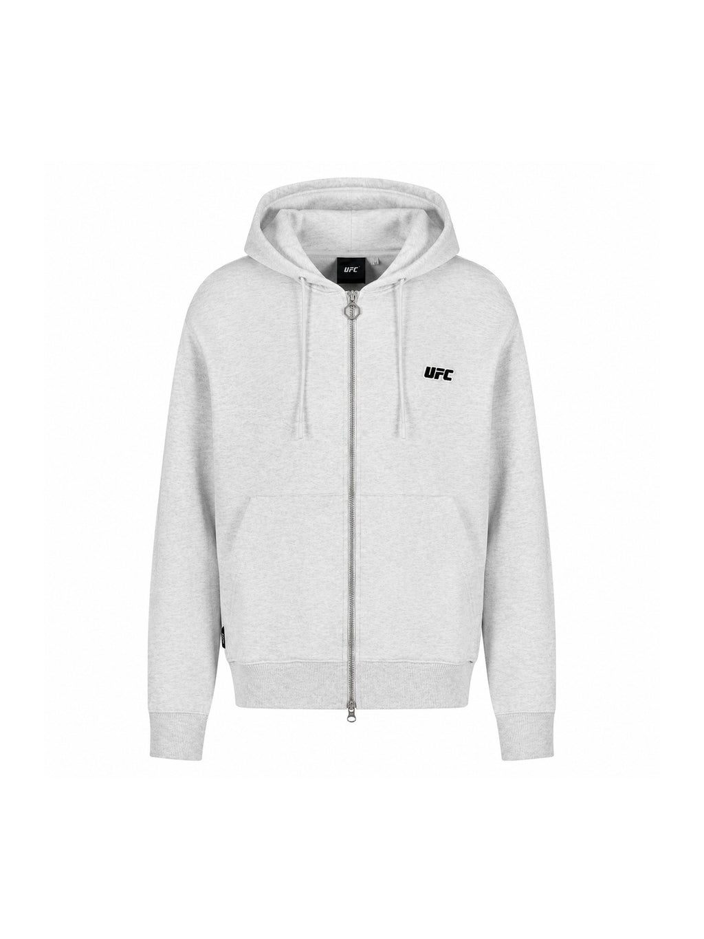 UFC Basic Relaxed Fit Hoodie, Heather Gray