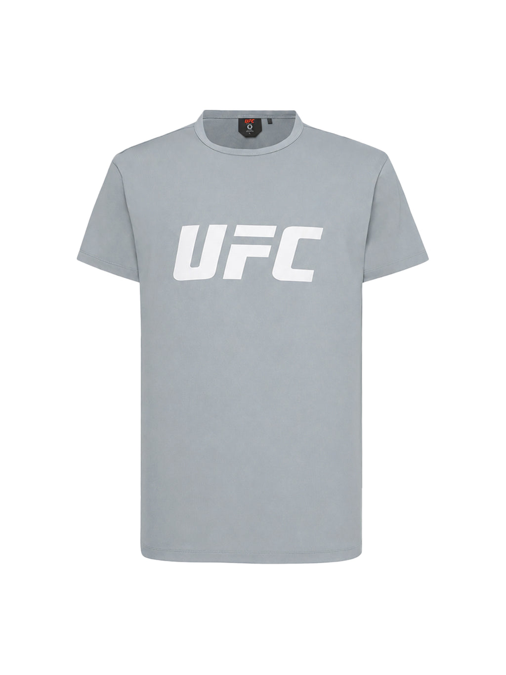 UFC Tension T-shirt with a large logo and a slim fit, gray
