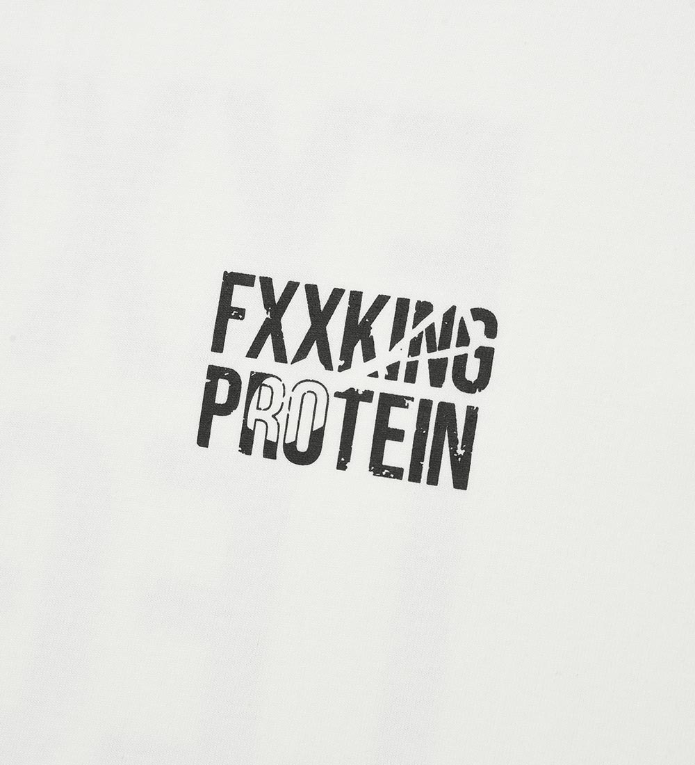 Jangjae "Fucking Leg Day" Relaxed-Fit Short-Sleeve T-Shirt, White