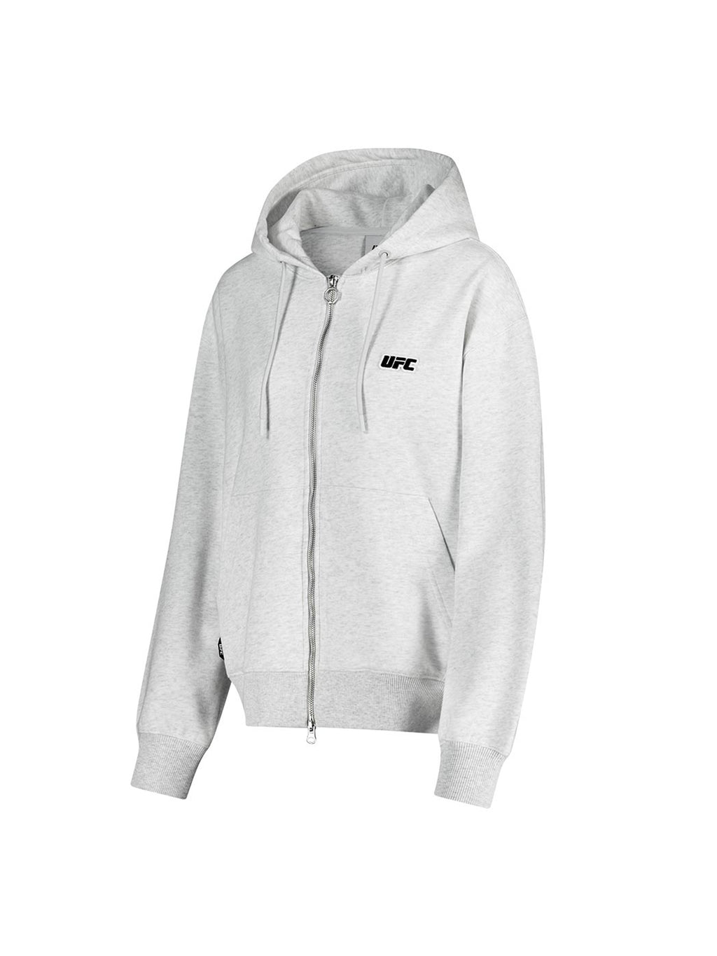 UFC Basic Relaxed Fit Hoodie, Heather Gray