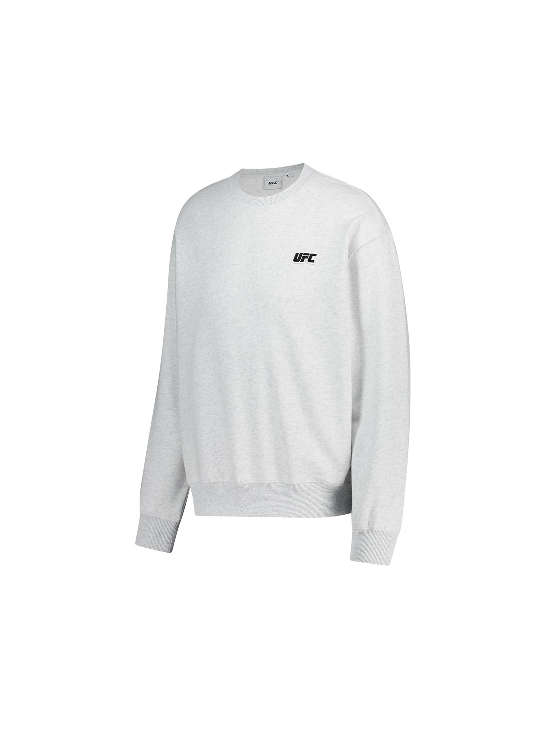 UFC Basic Relaxed Fit Sweatshirt, heather gray