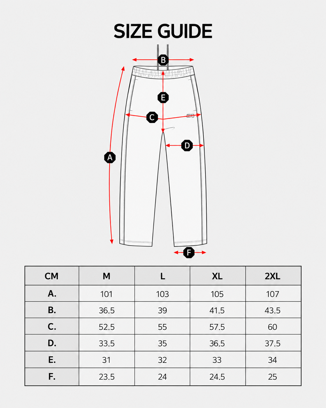 Size Guide