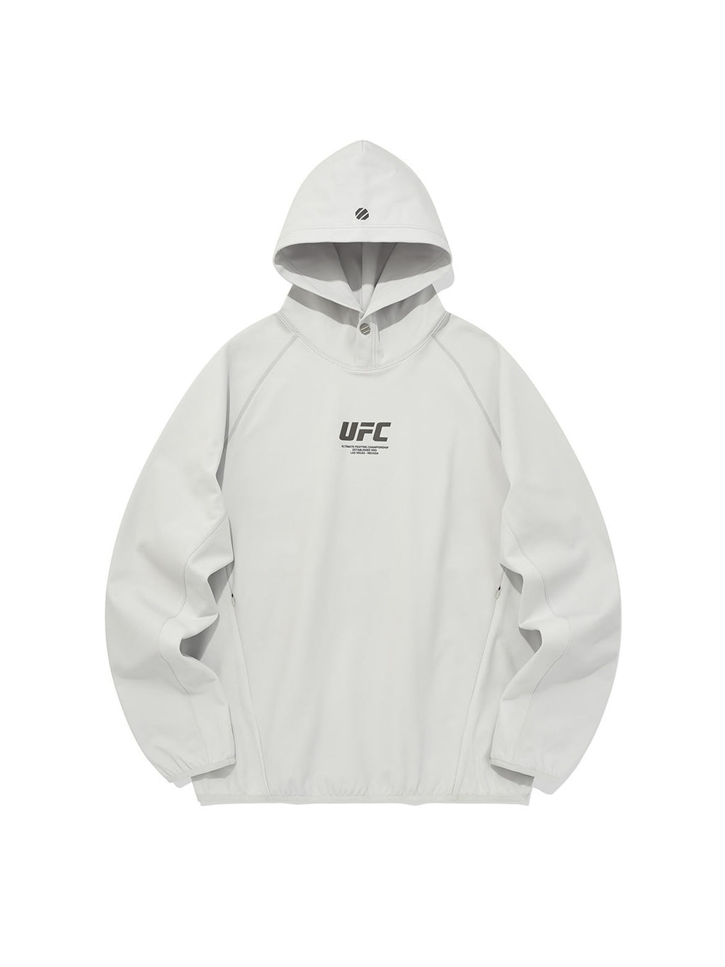 UFC Sports Hoodie, Straight Fit, Light Gray