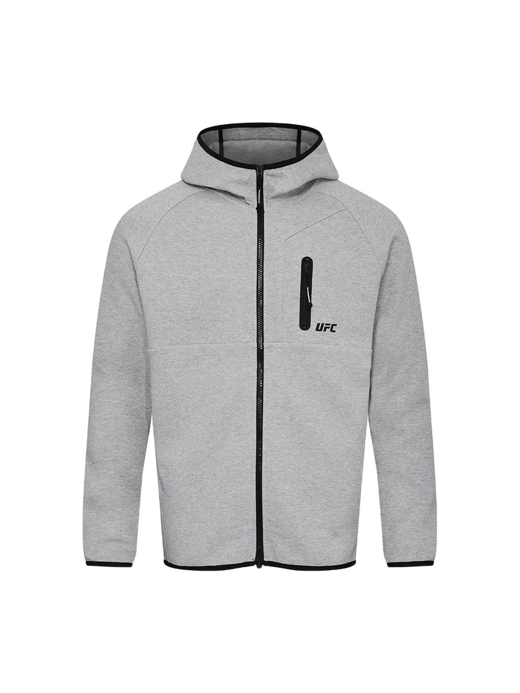 UFC EasyGuard Regular Fit Hoodie, Heather Gray