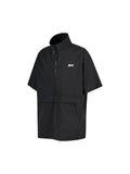 UFC Basic Short-Sleeved Anorak Jacket, Relaxed Fit, Black