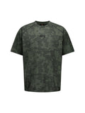 UFC T-shirt with a camouflage print, loose fit, short sleeves, khaki