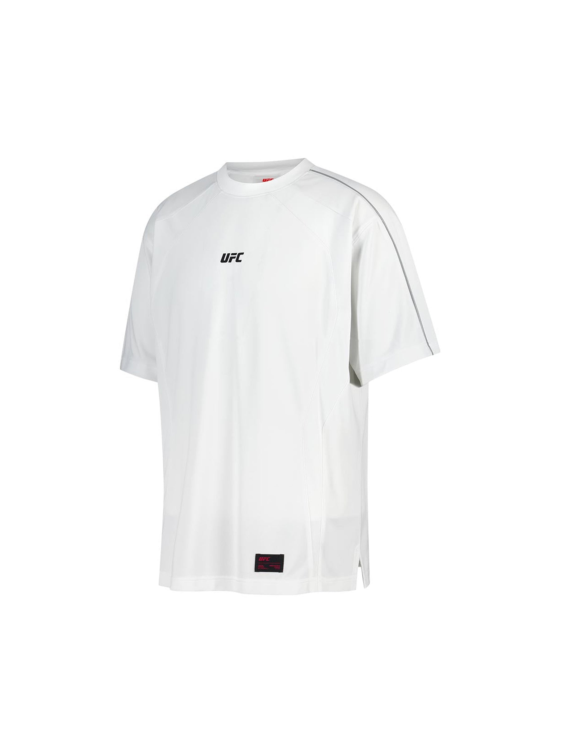 UFC Blaze+ Short-Sleeve T-Shirt, Relaxed Fit, White