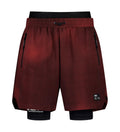 UFC Blaze+ Relaxed Fit Hybrid Shorts, 5 Inches, Red