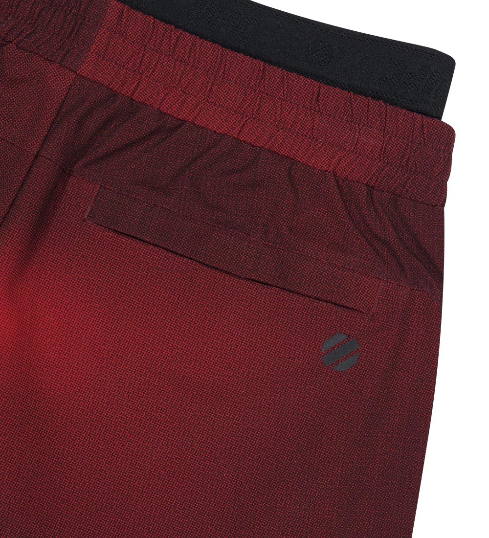 UFC Blaze+ Relaxed Fit Hybrid Shorts, 5 Inches, Red