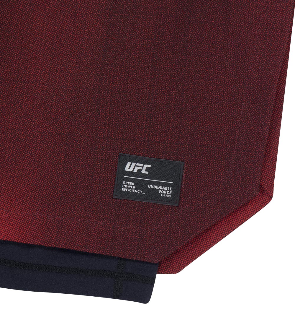 UFC Blaze+ Relaxed Fit Hybrid Shorts, 5 Inches, Red