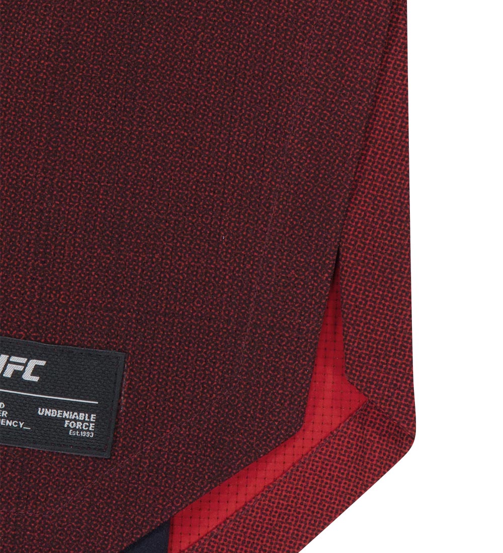 UFC Blaze+ Relaxed Fit Hybrid Shorts, 5 Inches, Red
