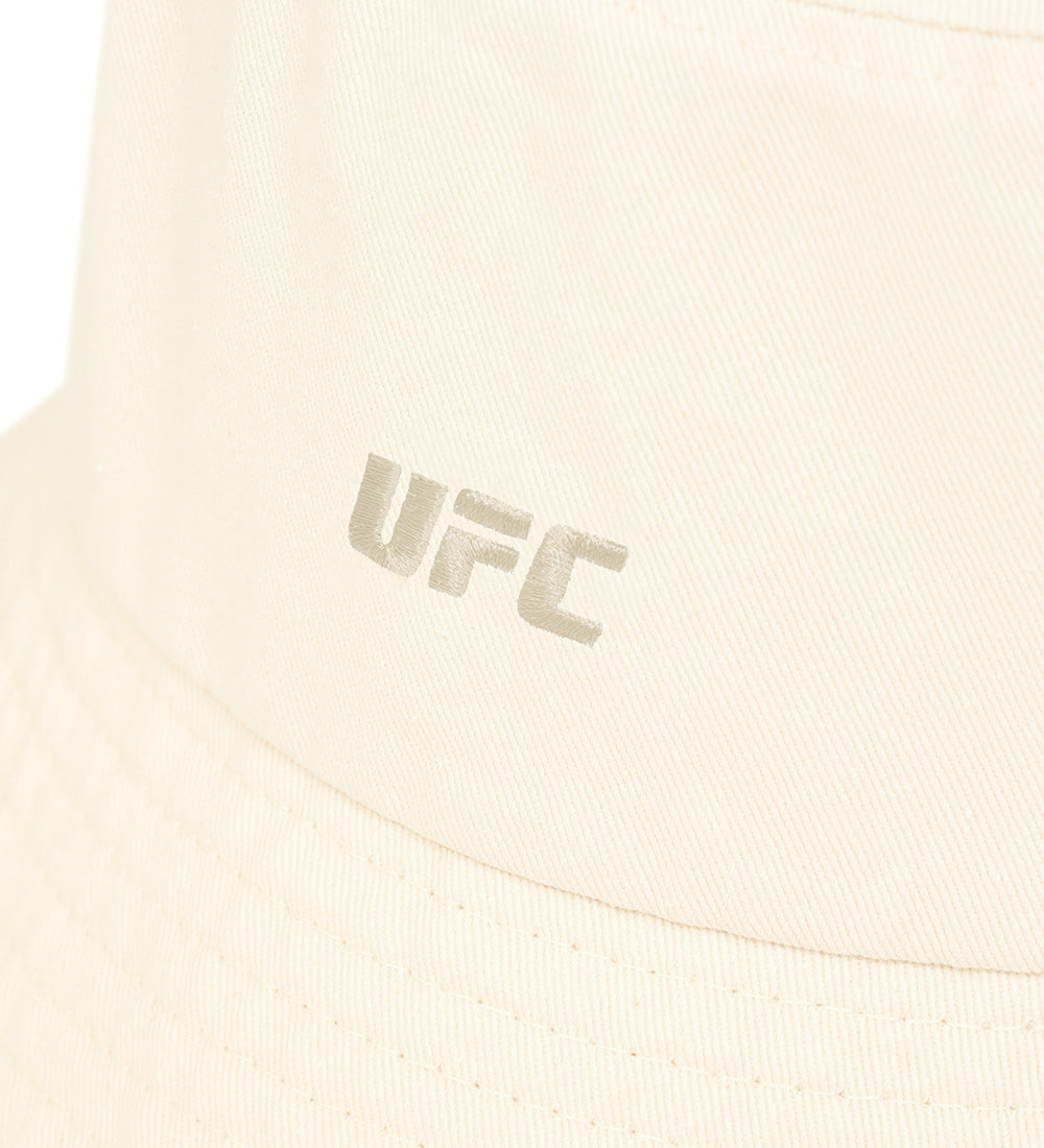 UFC Essentials Corduroy Bucket Hat, Ivory