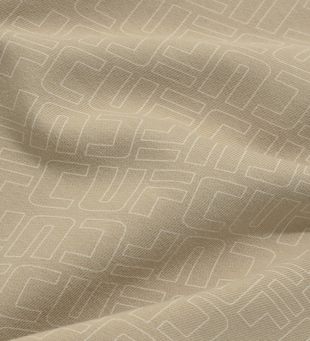 UFC Line Monogram Relaxed-Fit Sweatshirt, Beige