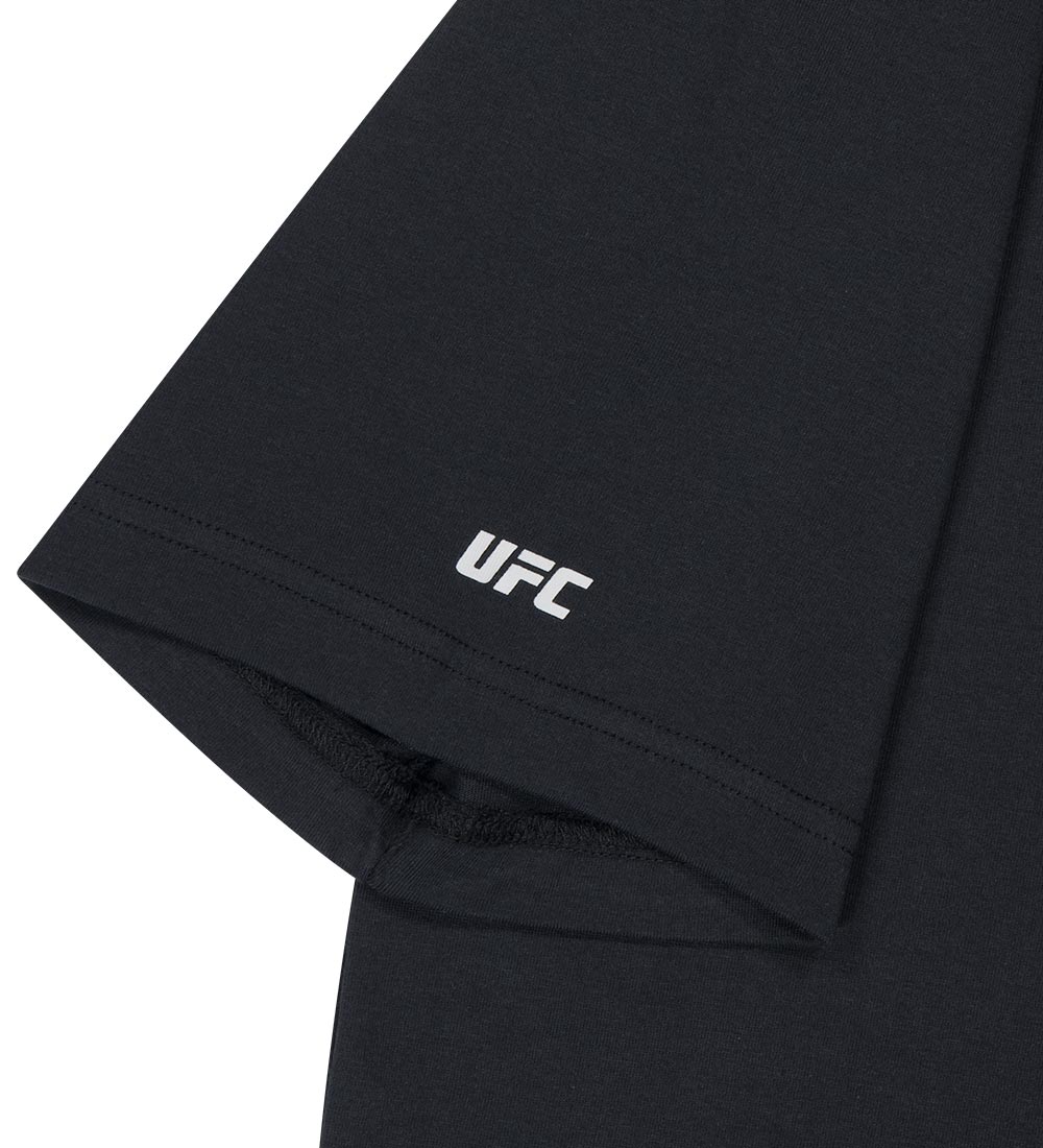 UFC MMA Relaxed-Fit Short-Sleeve T-Shirt, Black
