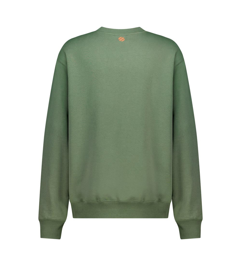 UFC Octagon Relaxed-Fit Crewneck Sweatshirt, Light Khaki