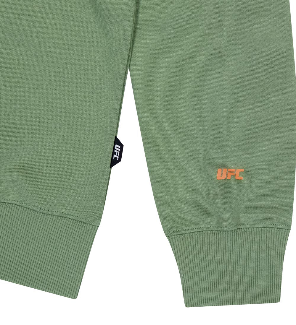 UFC Octagon Relaxed-Fit Crewneck Sweatshirt, Light Khaki
