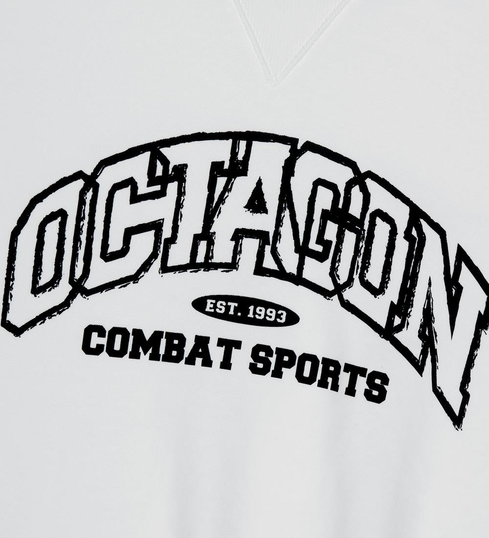 UFC Octagon Relaxed Fit Crewneck Off-White