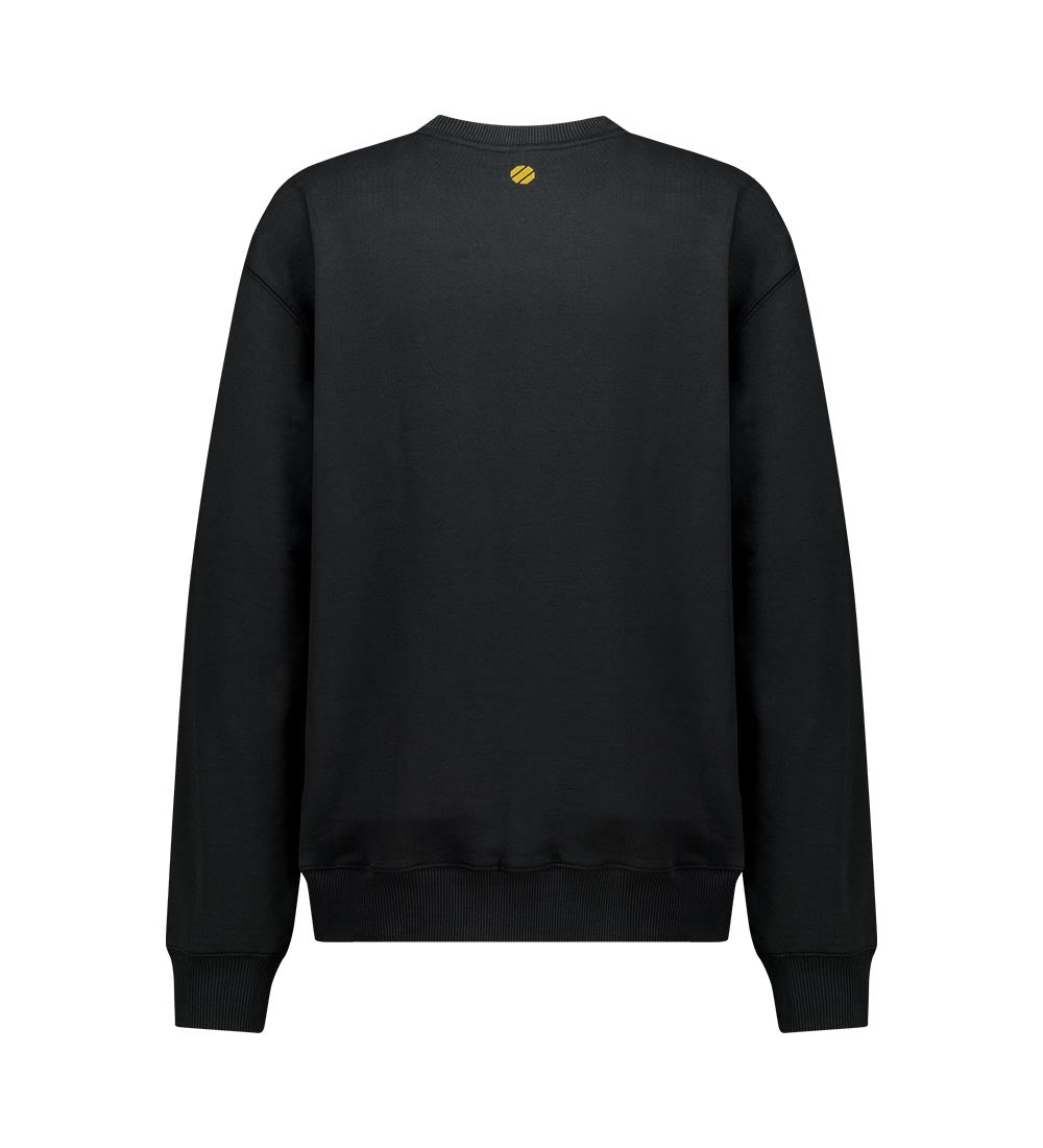 UFC Octagon Relaxed Fit Crewneck Sweatshirt, Black
